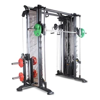 

gym equipment smith gym machine and cable crossover multi function multi workout station