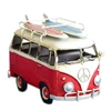 london red VW bus metal mini retro bus model