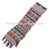 winter fashion ladies knitted arm warmer