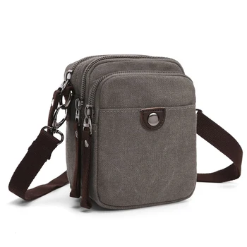 men's retro canvas travel shoulder bags