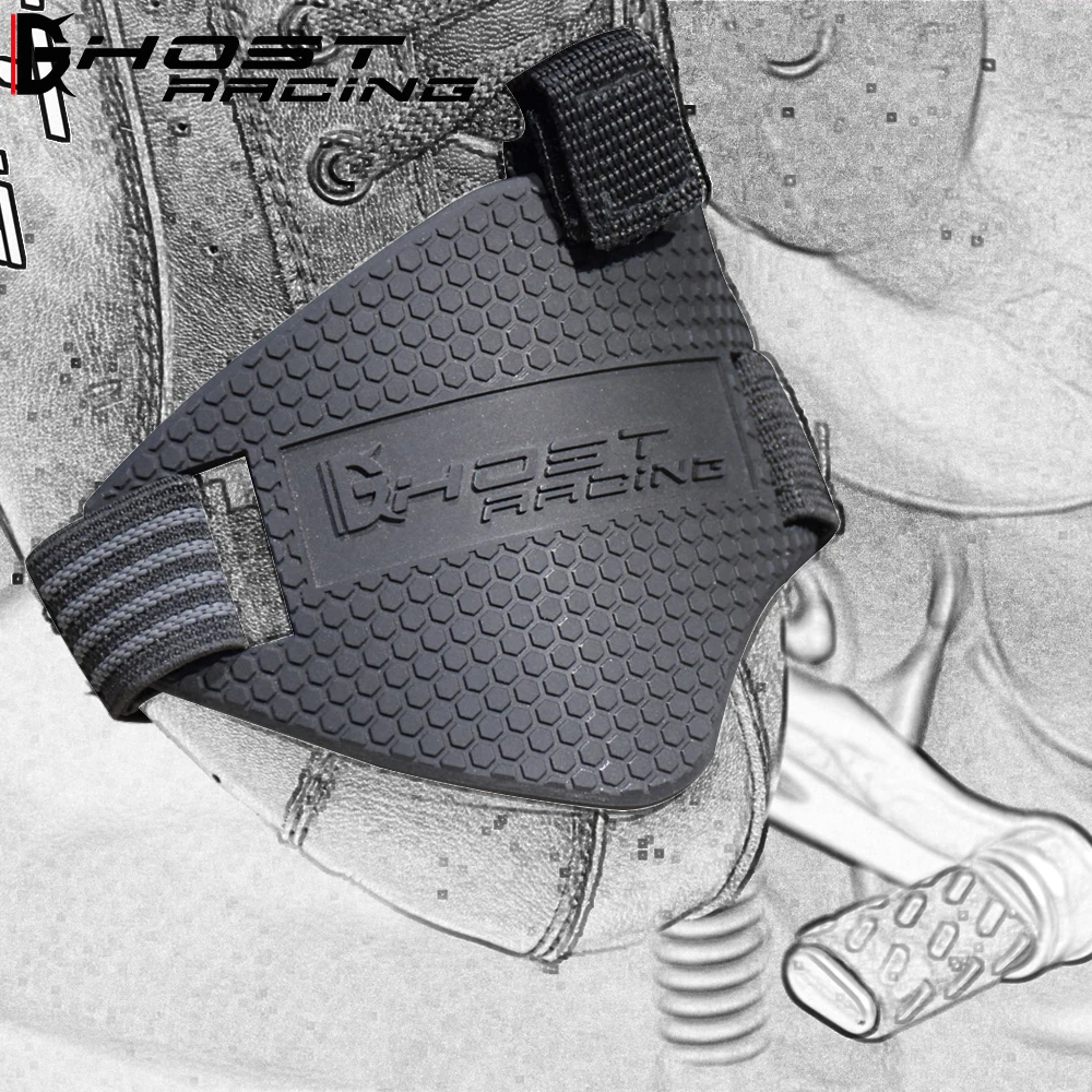 GHOST RACING Motorcycle Gear Shifter Shoe Boots Protector Boot Cover Protective Gear Shift Pad