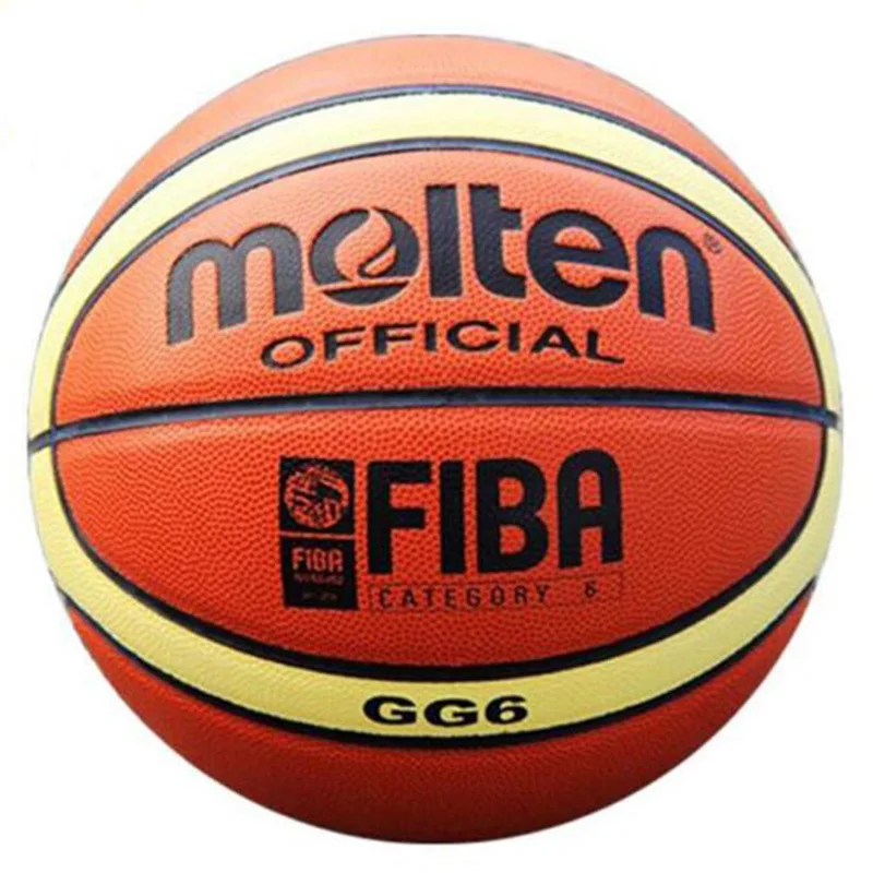 
PALLACANESTRO Size 7 Molten ball leather PU Molten GG7 GG6 basquet official size and weight custom printed basketball ball 