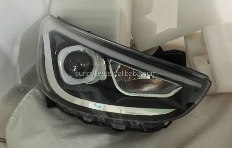 FOR HYUNDAI ACCENT SEDAN led headlight 2010-2011 WH