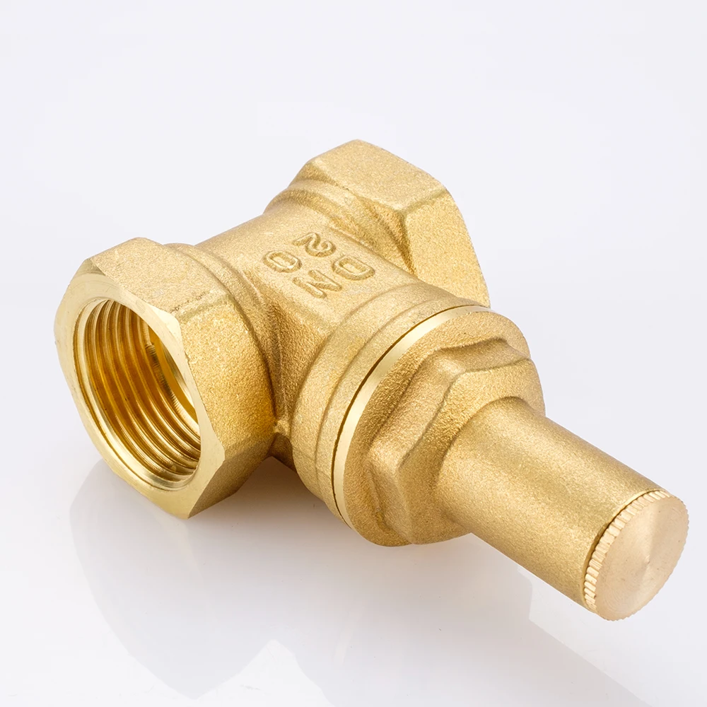 
1-6 inch Forged locking brass gate valve 