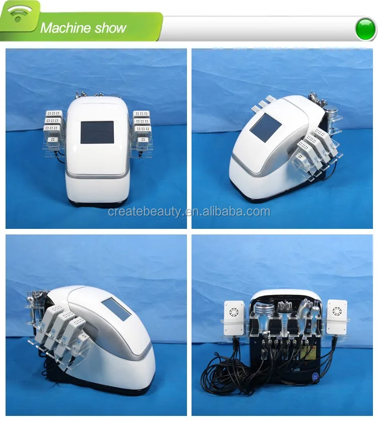 12 in 1 bipolar 3polar 6polar RF Cavitation liposuction rf wrinkle removal machine