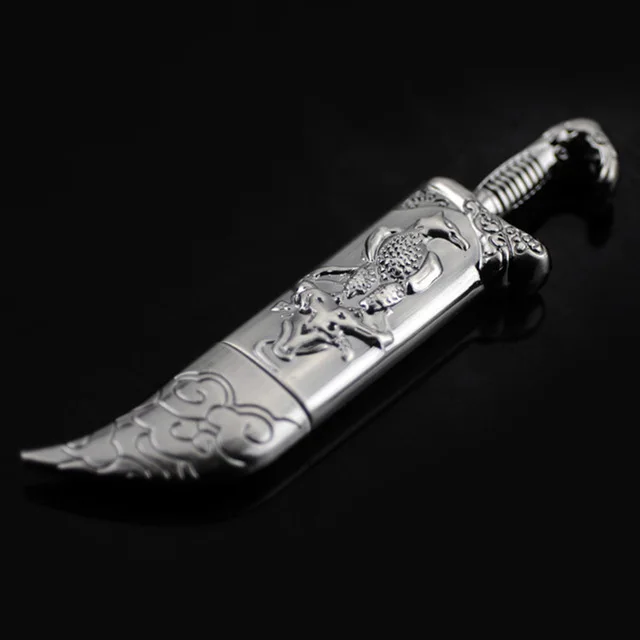 

Customize Logo Metal Knife USB Flash Drive Flash Memory 16GB 32GB
