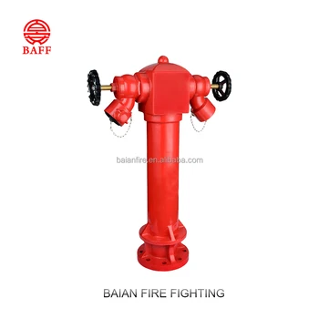 Bs750 2 Way Pillar Type Fire Hydrant For Firefighting with High Quality ...