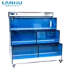 3 Layers Temperature Control Chiller Live Shrimp Lobster Shellfish Tilapia Crab Fish Tank for Supermarket Restaurant
