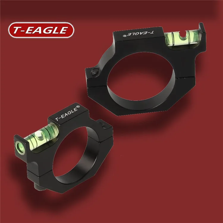 

T-EAGLE Metal Spirit Level Bubble one inch 25.4MM/30MM mount Sight Riflescope Scope Laser Ring Mount Holder Tactical Optics, Black