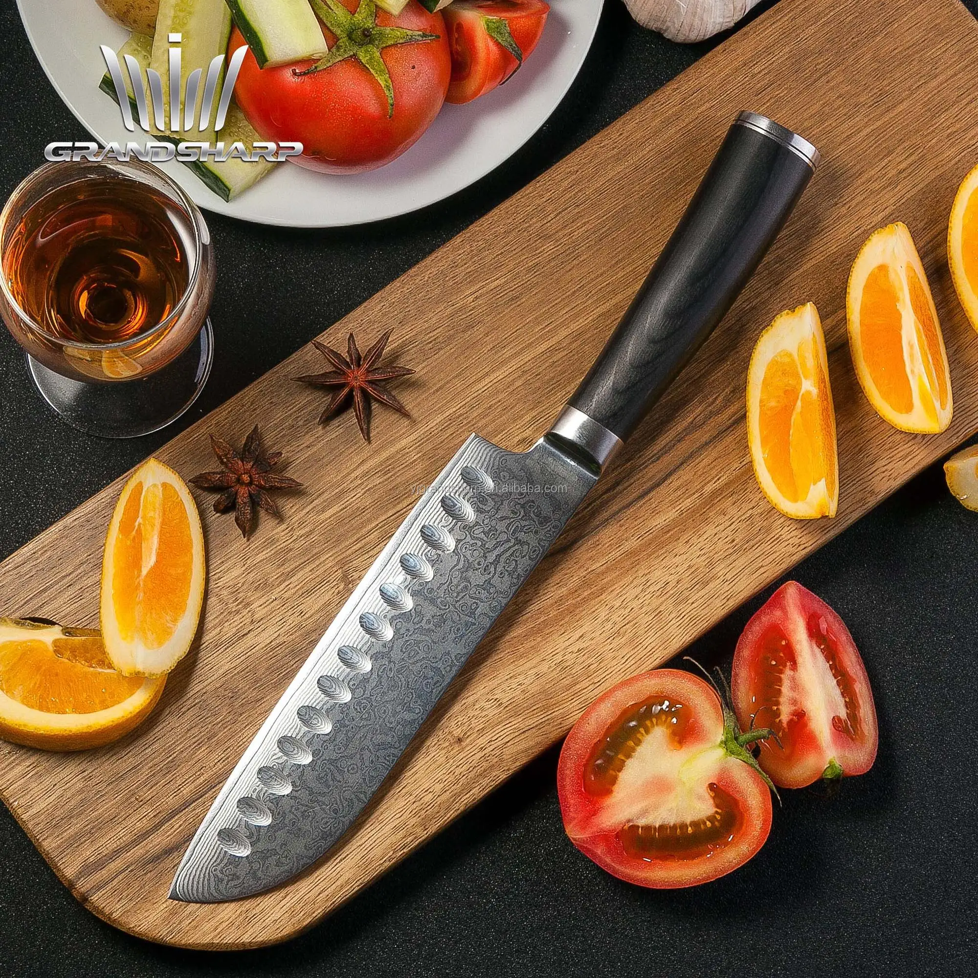 Professional Knife High Carbon Steel 11 Inch Ham Chef Knife With Pom