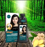 

MOKERU best permanent black hair dye shampoo for white hair to dark