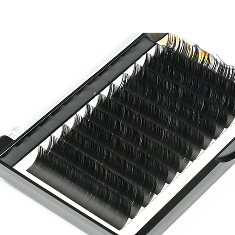 

Korea PBT fiber eyelash extension silk, Natural black & other color