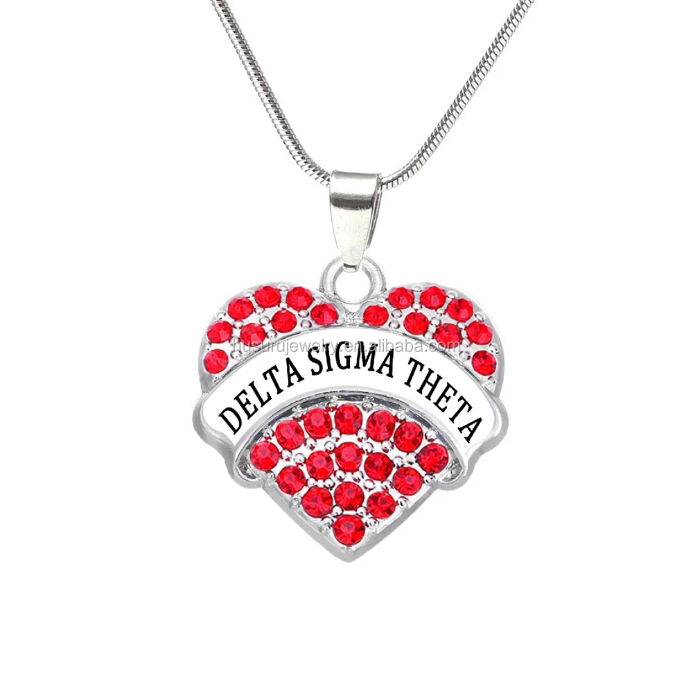 White And Blue Crystal Heart Name Charm Greek Letter Zeta Phi Beta White and blue crystal heart name charm greek letter zeta phi beta