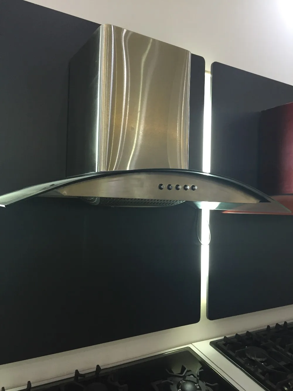 Zhongshan Haozhaotou Beige Color Range Hood Chinese Kitchen Exhaust ...