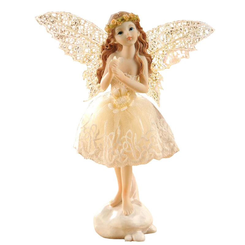 resin garden fairy statues