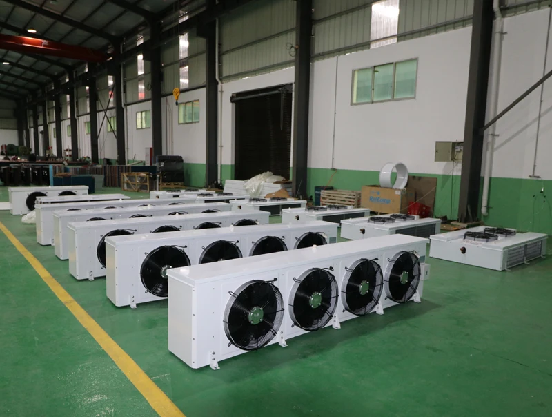 dj 系列工业空气冷却器用于冷室 9 毫米批发标准蒸发器冷却器单位用于
