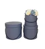 2017 new design small cheap hat cardboaed boxes for flowers roes packing