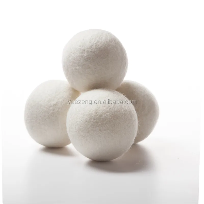 

2021 wholesale Bestseller Environmentally wool dryer balls for rolling machine, White black gray and custom color for 5000bags or more