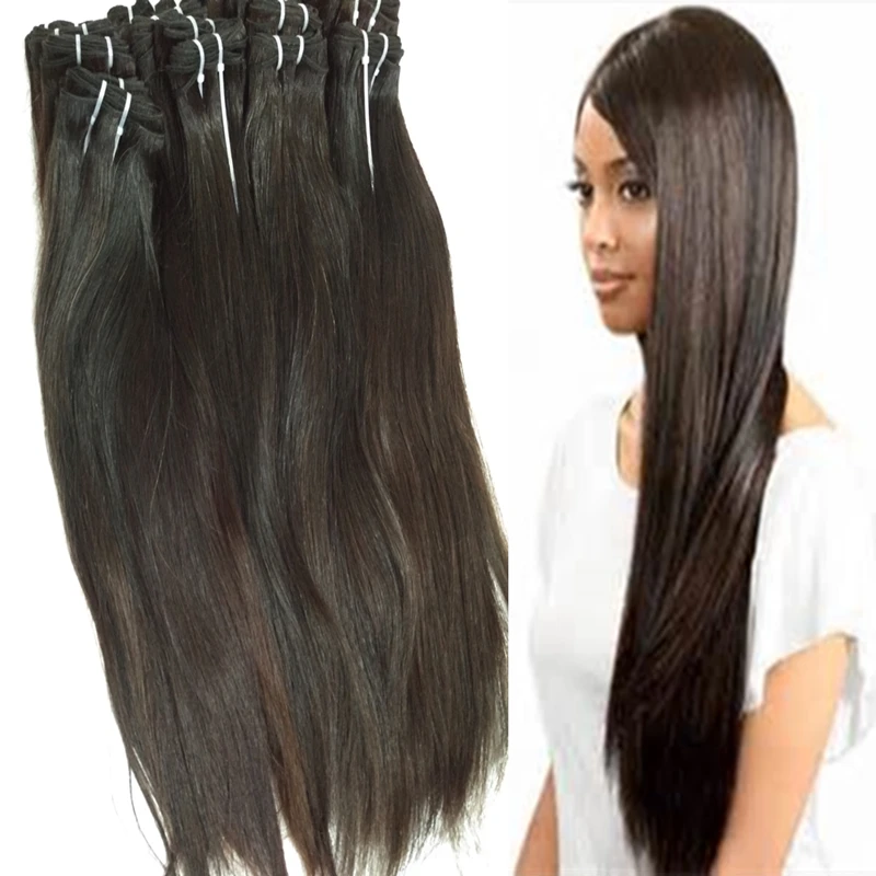 

Letsfly Cheap Brazilian Virgin Hair 20 Bundles wholesale Soft and Silky Straight Hair Weaves extension