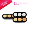 factory private label pressed powder foundation with mirror