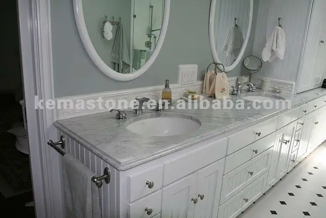 Carrera White Marble Bathroom Vanity Top Buy Carrara Marble