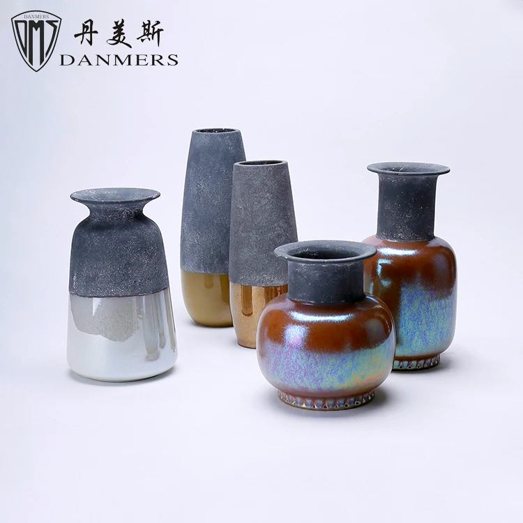 Wholesaler Oem Factory 5 Pcs Glaze Painting Antique Handicraft