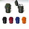 Explorer Outdoor Use Waterproof Windproof Double Arc Pulse Plasma Cigarette Smoking Lighter USB Charging Electric Metal Lighter