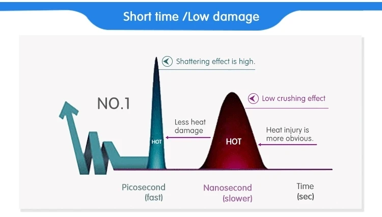 2 years warranty portable  picosecond 532nm 1064nm 1320nm 755nm yag laser machine