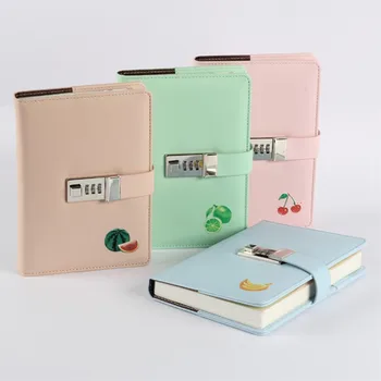 Lock Closed Cute Diary Beautiful Leather Journals - Buy Beautiful ...