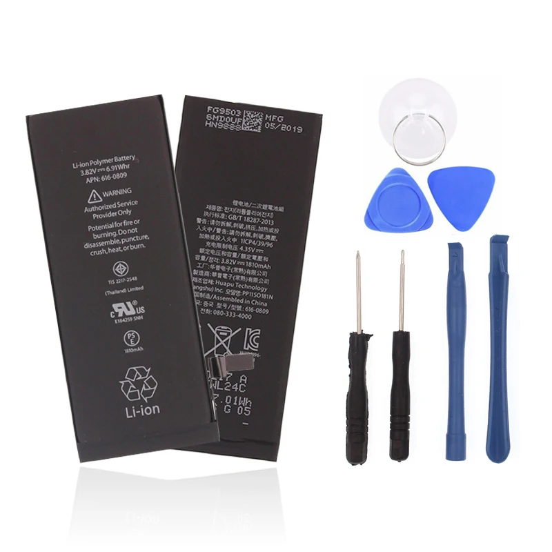 

Wholesale price of China Mobile Cell Phone battery Replacement for Phone 6