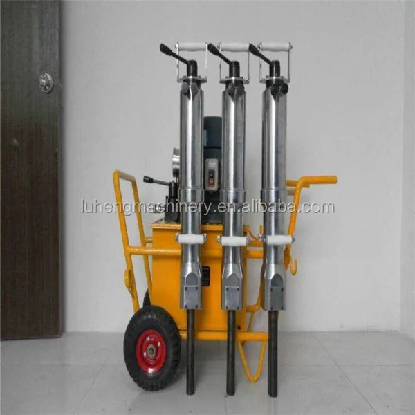 Good quality hydraulic stone rock concrete splitter for sale