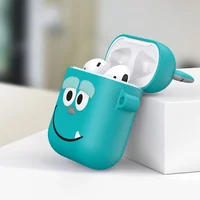 

For AirPods Earphone Cases For Earpods Case 3D Cute Silicone Cartoon Charging Dock Cover