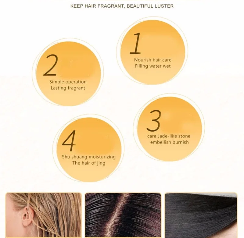 Bioaqua Black Rice Milk Hairline Control Hair Follicle Repair Private