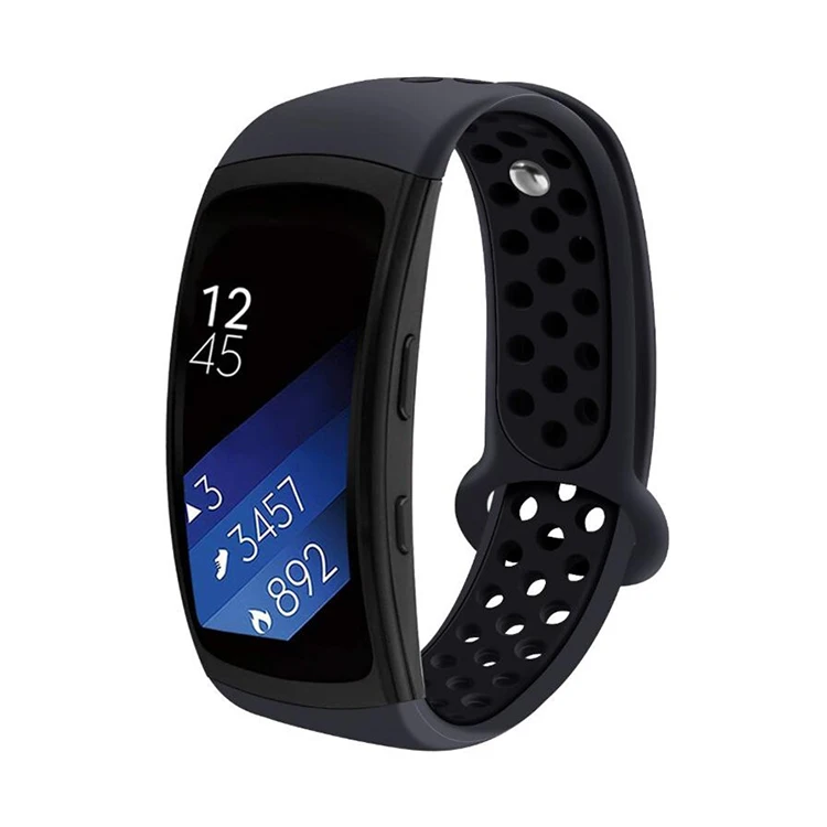 

Hot New For Samsung Gear Fit 2/Fit 2 Pro Strap Soft Silicone Rubber Watch Band