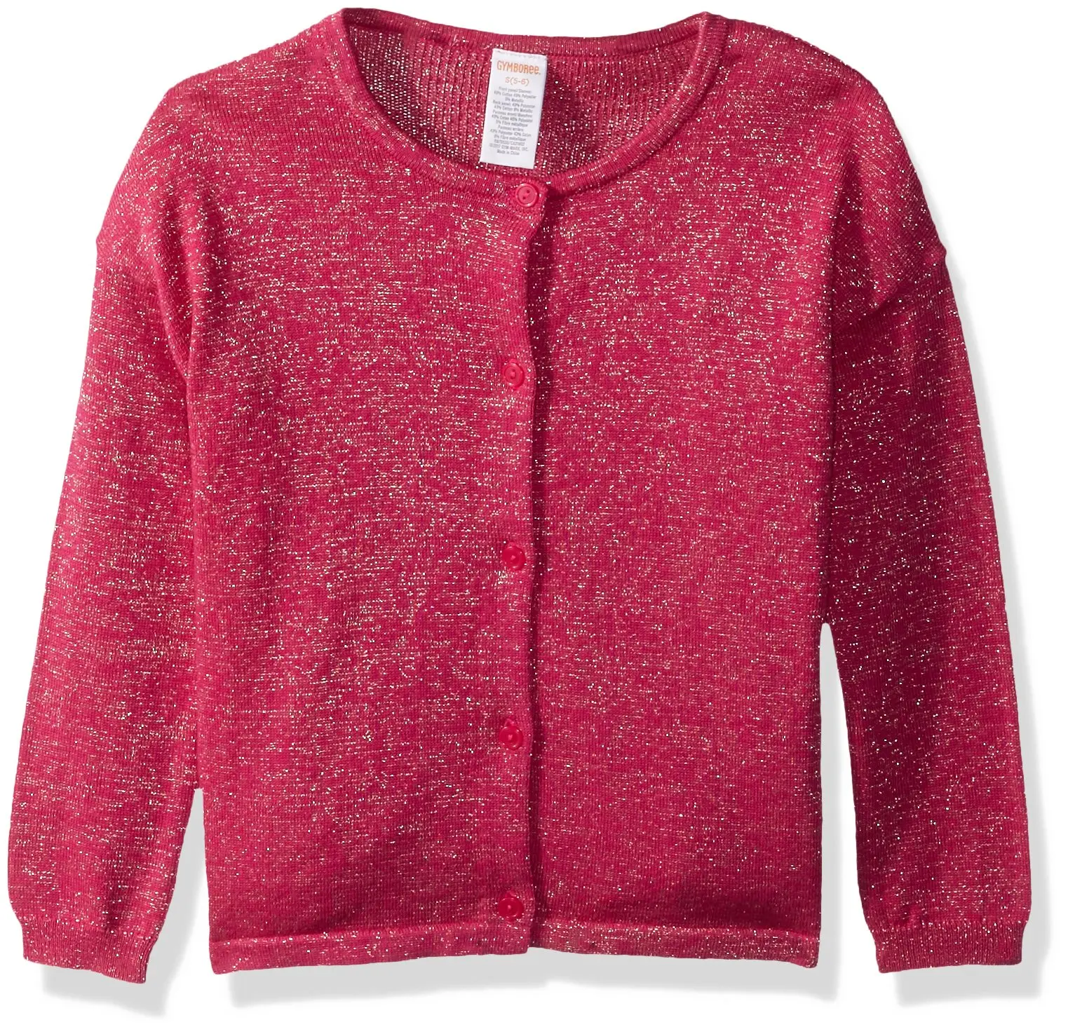 silver lurex cardigan