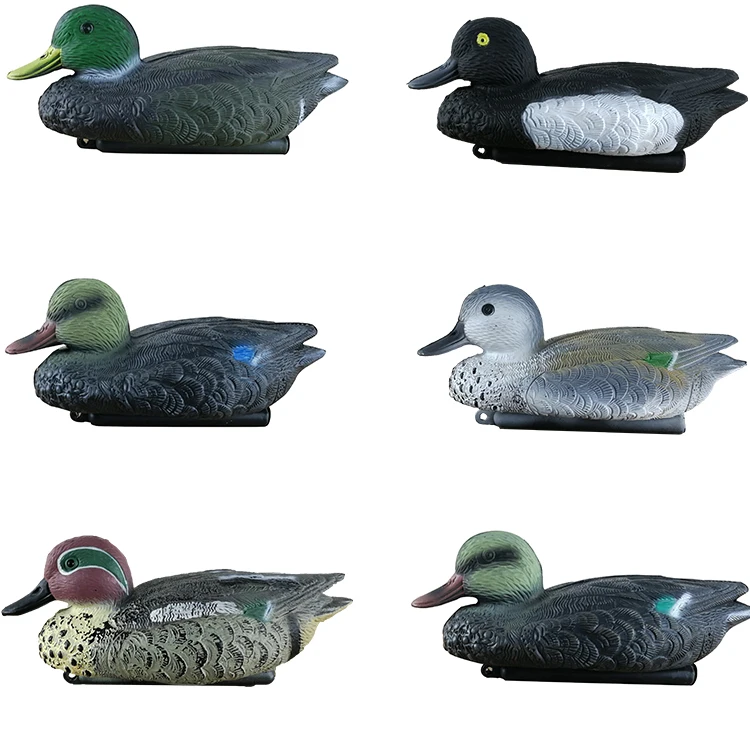 New Design Realistic Plastic Hunting Sarcelle Mallard Duck Decoys