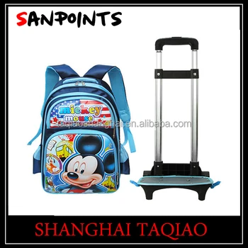 school bags trolley type