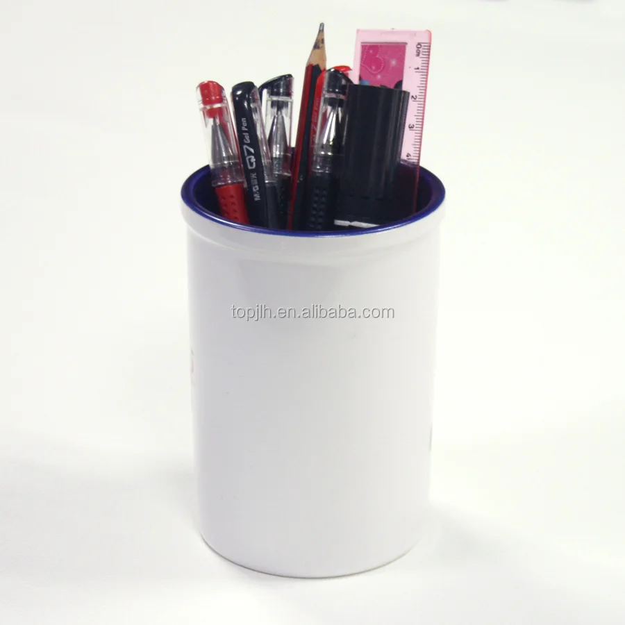Ceramic Desk Pen Holder Sublimation Table Pen Holder Buy Table Pen