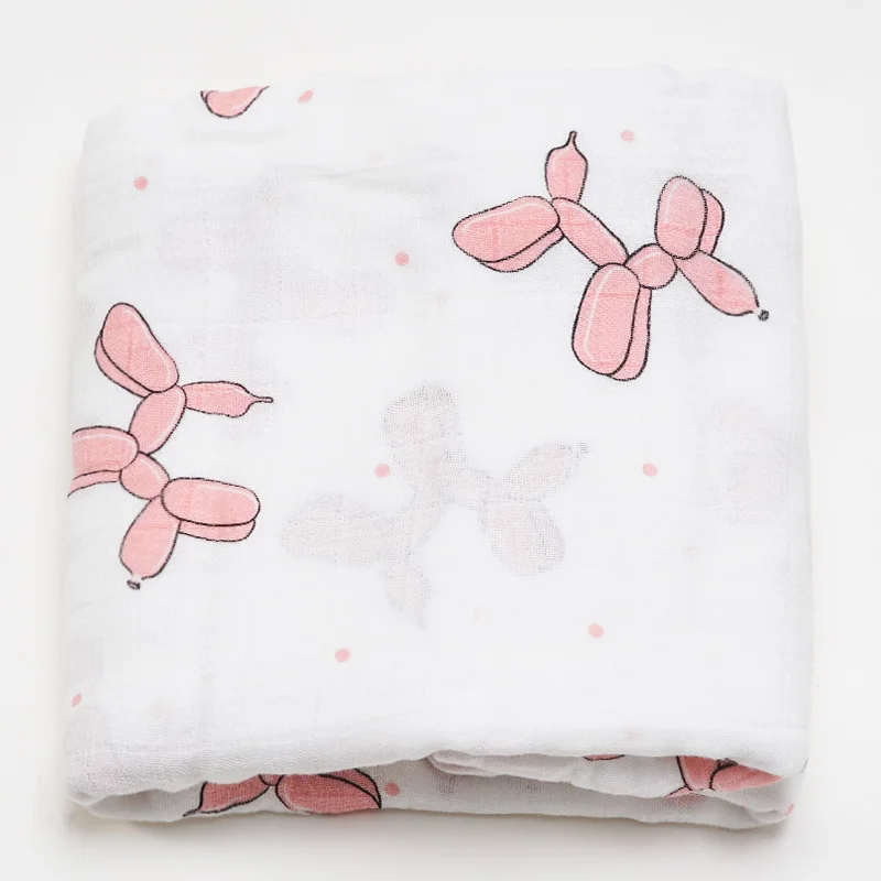 

Refreshing And Clean Muslin Bamboo Gauze Fabric Blanket For Newborn Baby