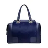 Black Leather Pony Hair HandBag High Quality Horse Hair Tote Bag Ladies Dating bag