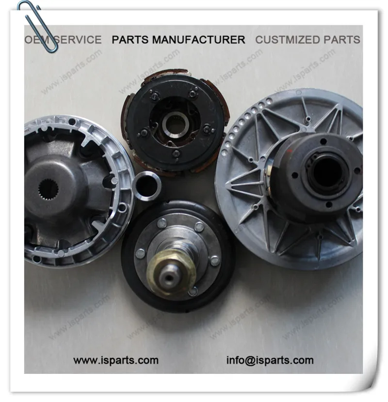 Centrifugal clutch motorcycle