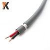 Low voltage heat resistant PVC / Silicone / Teflon coated transparent Insulated 22awgx2c stranded wire