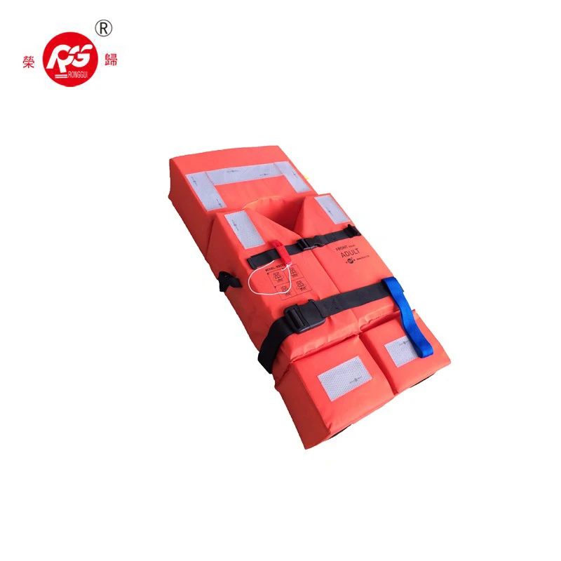 
oversize Foldable smallest Volume foam life jacket for Ship and oil gas platform 