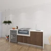 Outdoor storage cabinet outdoor waterproof cabinet bbq kitchen cabinet