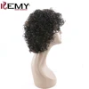 Lace Frontal Afro Kinky Human Hair Wig-Glueless 150% Density Brazilian Virgin Remy Wigs with Baby Hair