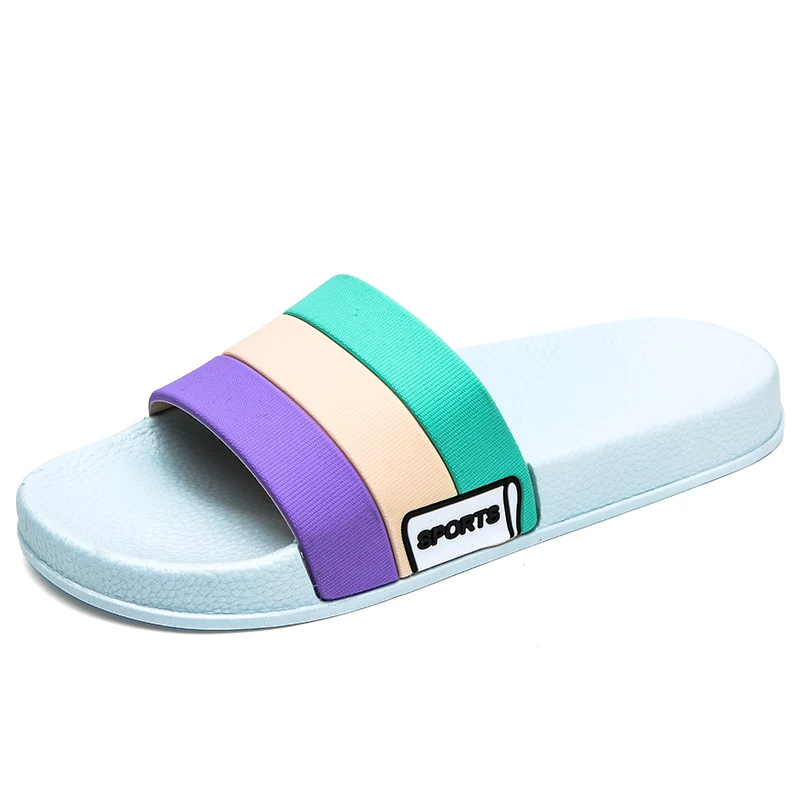 

New Stylish And Beautiful Bathroom Slippers Home EVA Couples Indoor Slippers Men And Women Slides Sandals, Can be custom