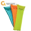 Plain inflatable swimming pool float air lounge mattress