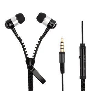 Brand Name Earphone Zipper Headphone Cable