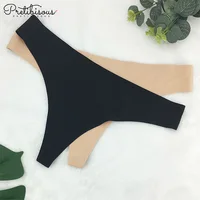 

PRETIBISOUS Wholesale Custom Printed Seamless Underwear Sexy Women Panties Thong