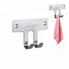 Kitchen stainless steel towel hook double robe hook bathroom accessories